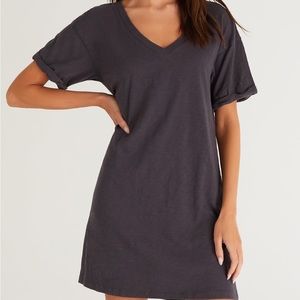 V-neck T-shirt dress